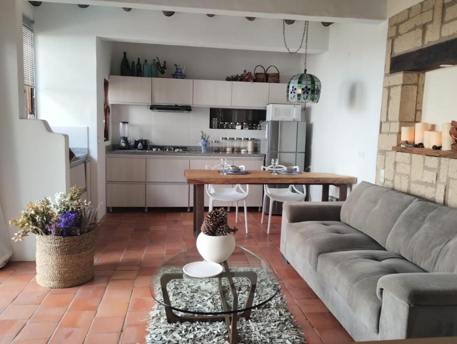 Amonita Casa De Huespedes Apartment Villa de Leyva Bagian luar foto